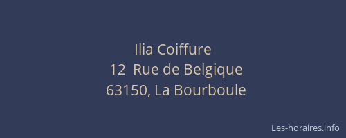 Ilia Coiffure