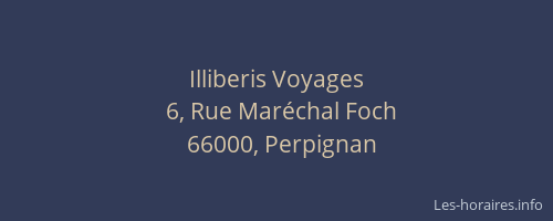 Illiberis Voyages