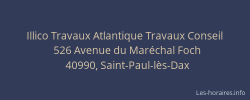 Illico Travaux Atlantique Travaux Conseil
