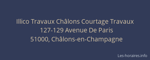 Illico Travaux Châlons Courtage Travaux
