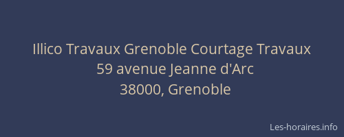 Illico Travaux Grenoble Courtage Travaux