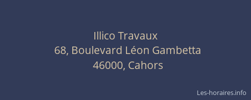 Illico Travaux