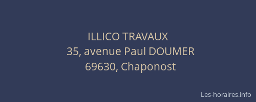 ILLICO TRAVAUX