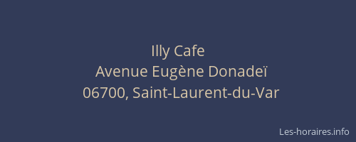 Illy Cafe