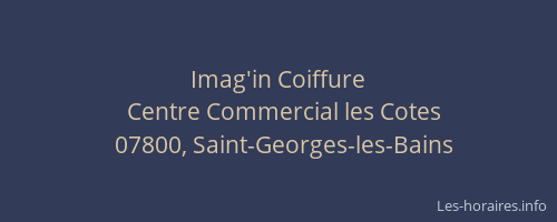Imag'in Coiffure