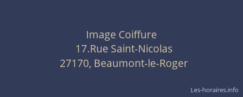 Image Coiffure