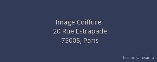 Image Coiffure