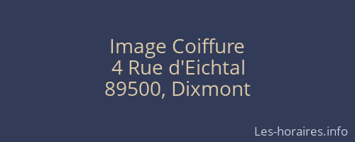 Image Coiffure