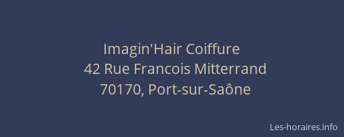 Imagin'Hair Coiffure