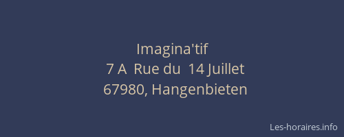 Imagina'tif