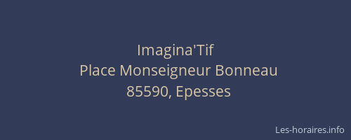 Imagina'Tif