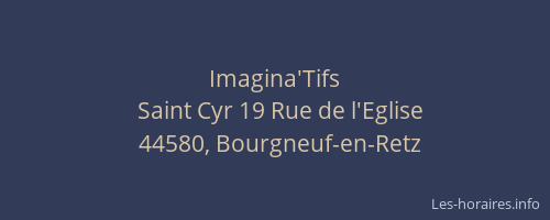 Imagina'Tifs