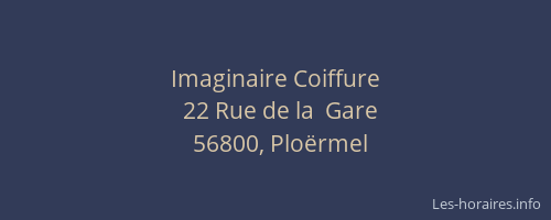 Imaginaire Coiffure
