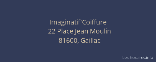 Imaginatif'Coiffure