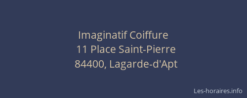 Imaginatif Coiffure