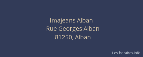 Imajeans Alban