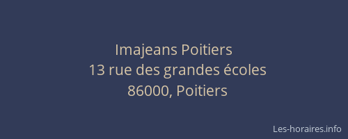 Imajeans Poitiers