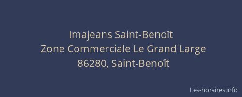 Imajeans Saint-Benoît