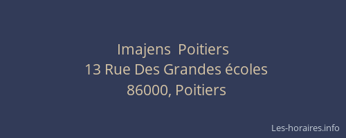 Imajens  Poitiers