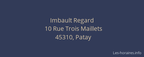 Imbault Regard