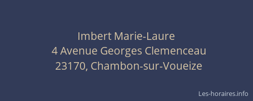 Imbert Marie-Laure