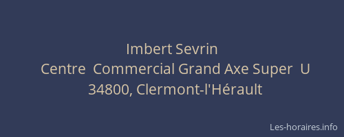 Imbert Sevrin