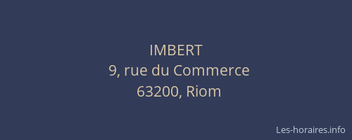 IMBERT