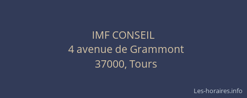 IMF CONSEIL