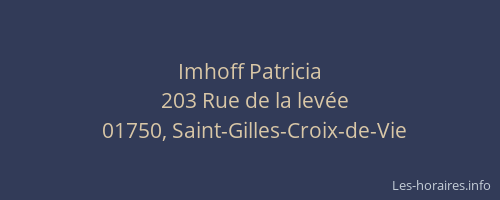 Imhoff Patricia