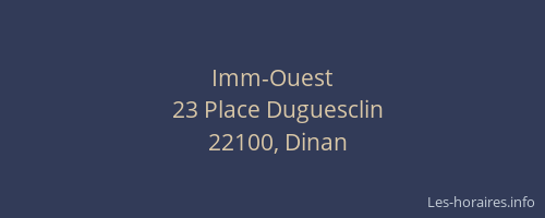 Imm-Ouest