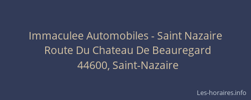 Immaculee Automobiles - Saint Nazaire