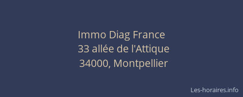 Immo Diag France