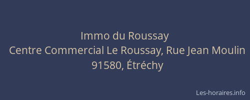 Immo du Roussay