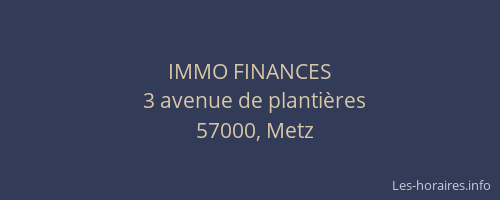 IMMO FINANCES
