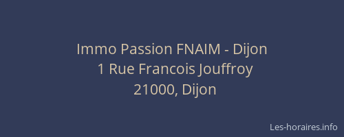 Immo Passion FNAIM - Dijon
