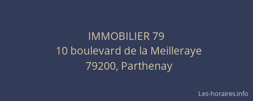 IMMOBILIER 79