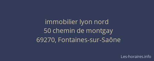 immobilier lyon nord