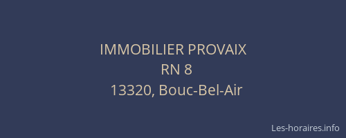IMMOBILIER PROVAIX
