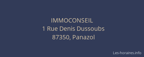 IMMOCONSEIL