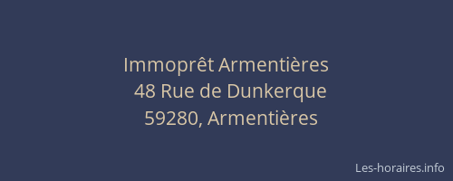 Immoprêt Armentières