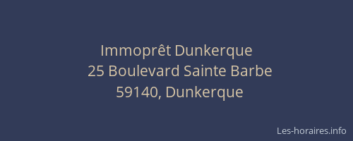 Immoprêt Dunkerque