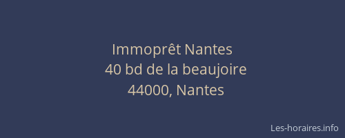 Immoprêt Nantes