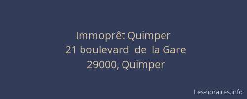 Immoprêt Quimper