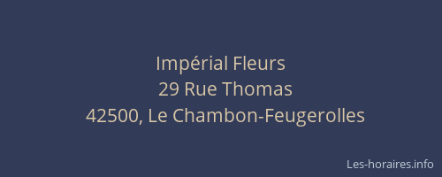 Impérial Fleurs