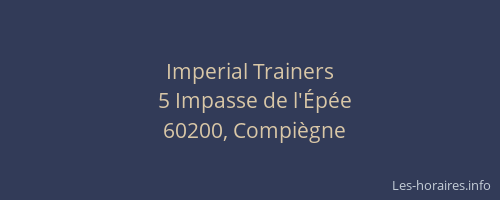 Imperial Trainers