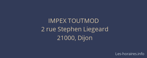 IMPEX TOUTMOD