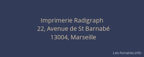 Imprimerie Radigraph