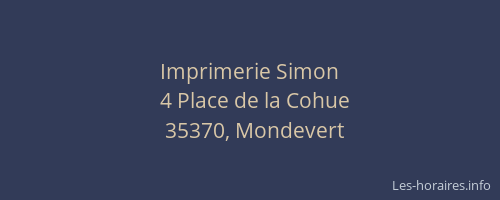 Imprimerie Simon