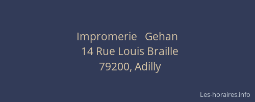 Impromerie   Gehan