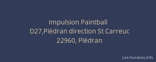 Impulsion Paintball